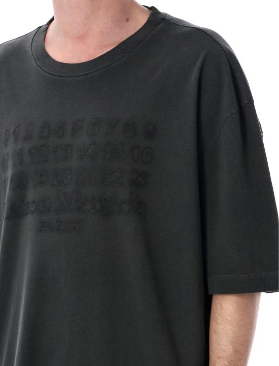 25SS 마르지엘라 반팔 티셔츠 S50GC0705S24567 969 WASHED BLACK - MAISON MARGIELA