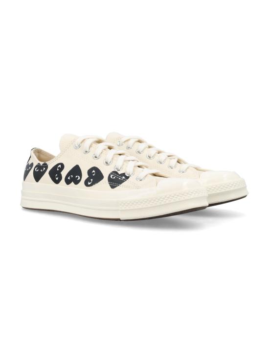 25FW 꼼데가르송 플레이 X 컨버스 스니커즈 AZK126001 Beige - COMME DES GARCONS PLAY CONVERSE