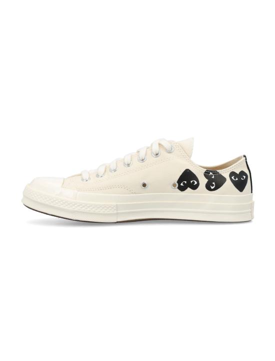 25FW 꼼데가르송 플레이 X 컨버스 스니커즈 AZK126001 Beige - COMME DES GARCONS PLAY CONVERSE