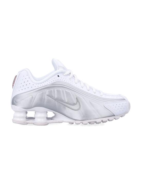 25FW 나이키 샥스 R4 AR3565 101 WHITE METALLIC SILVER - NIKE