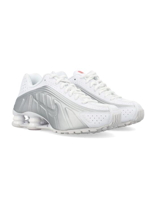 25FW 나이키 샥스 R4 AR3565 101 WHITE METALLIC SILVER - NIKE
