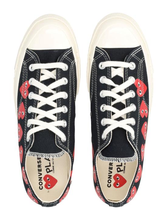 26FW 꼼데가르송 플레이 X 컨버스 스니커즈 AZK126001 Nero - COMME DES GARCONS PLAY CONVERSE