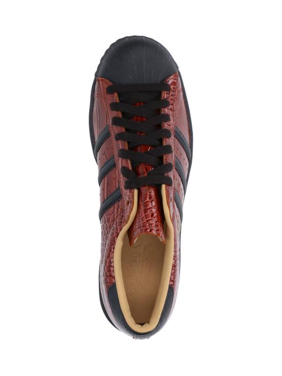 25FW 아디다스 슈퍼스타 빈티지 JQ3258 FOXBRN CBLACK GOLBEI Brown - ADIDAS