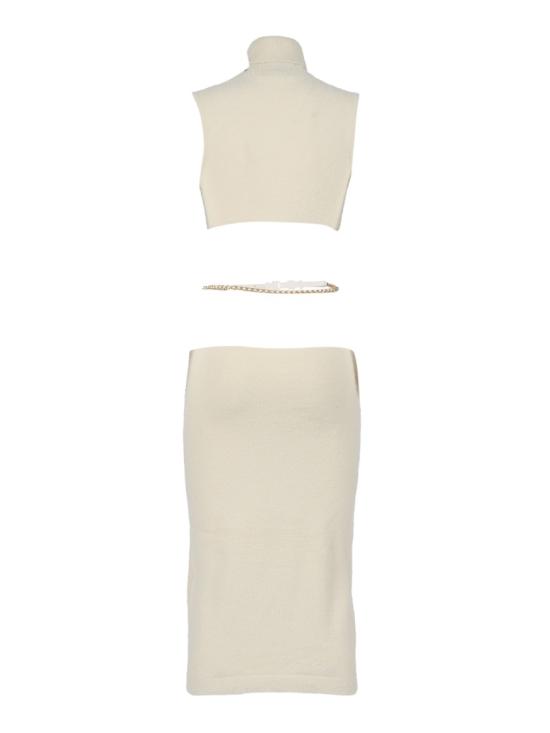 25FW 엘리자베타프랜치 원피스 AM37T57E2 Neutrals - ELISABETTA FRANCHI