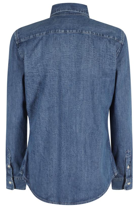 25FW 폴로 랄프로렌 데님 셔츠 211969458 097 Blue - POLO RALPH LAUREN