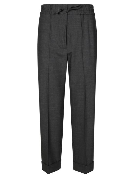 25FW 파로쉬 스트레이트 팬츠 D232312 020 NERO