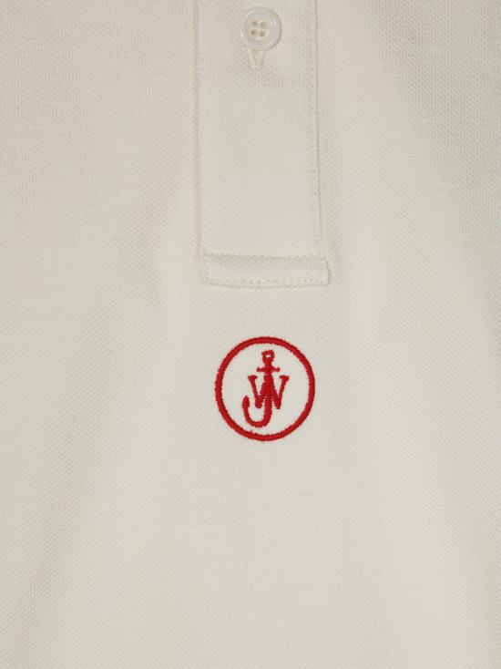 25FW JW앤더슨 폴로 티셔츠 JO0281PG1479 002 BIANCO - JW ANDERSON