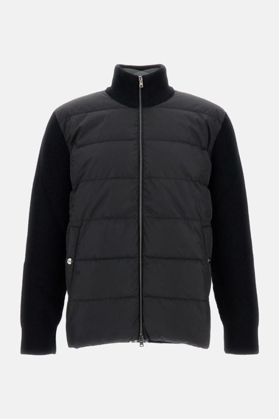 25FW 에르노 콘 스티치 울 & 핀갈 카디건 MP000126U70061 9300 NERO