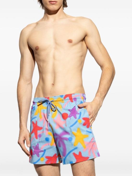 25SS 팜앤젤스 스윔팬츠 PMFD01AF25FAB001 4084 LTBLUEMLTC - PALM ANGELS