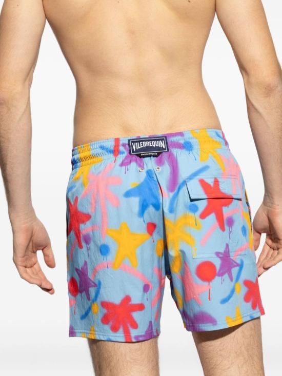 25SS 팜앤젤스 스윔팬츠 PMFD01AF25FAB001 4084 LTBLUEMLTC - PALM ANGELS