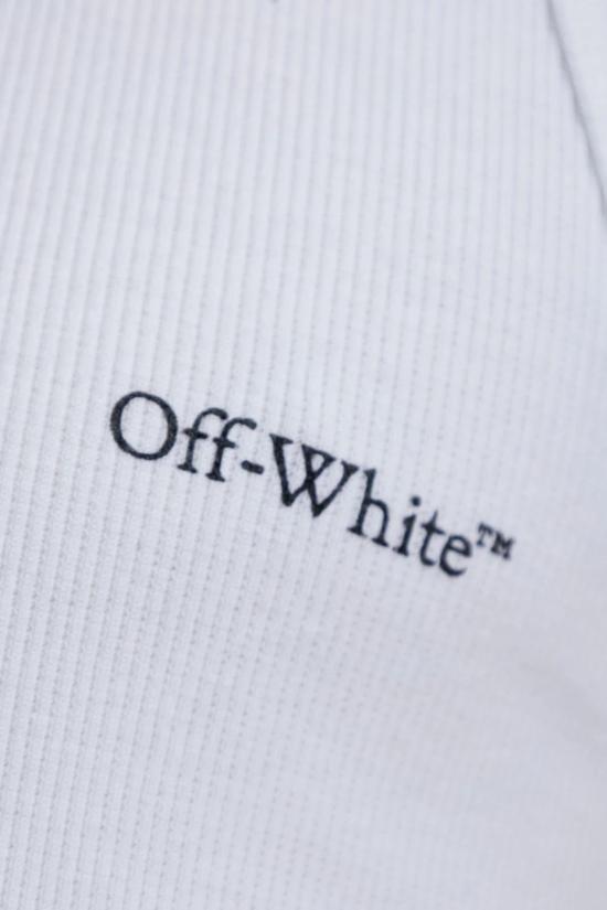 25FW 오프화이트 반팔 티셔츠 OMUY006C99JER002 0110 WHITEBLACK - OFF WHITE