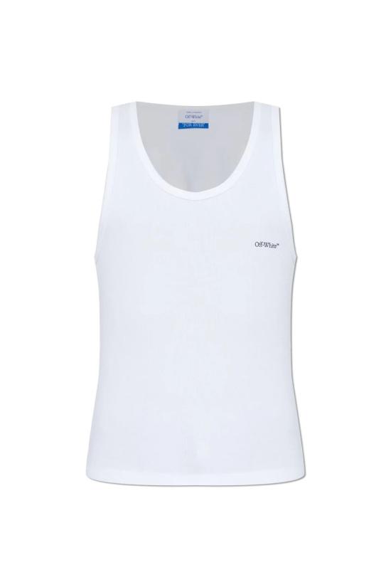 25FW 오프화이트 반팔 티셔츠 OMUY006C99JER002 0110 WHITEBLACK