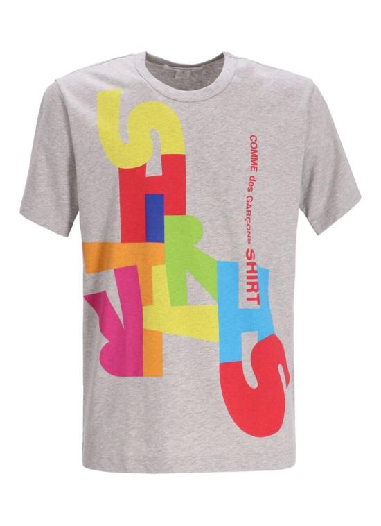 25FW 꼼데가르송 반팔 티셔츠 FPT004W25 TOPGREYP