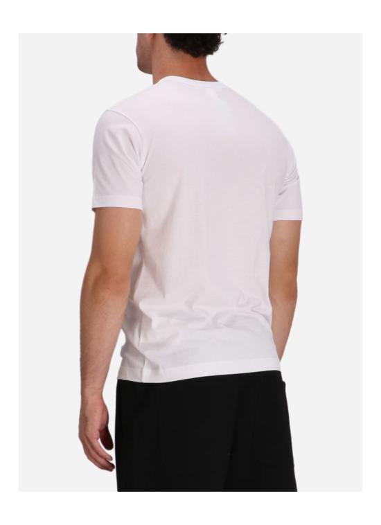 25FW 꼼데가르송 반팔 티셔츠 FPT002W25 WHITEPRIN - COMME DES GARCONS