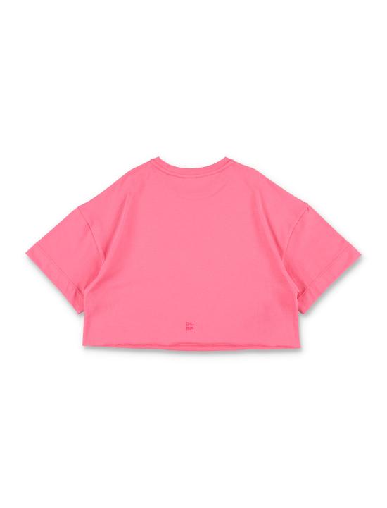 25SS [키즈] 지방시 티셔츠 H30798 488 Fucsia - GIVENCHY