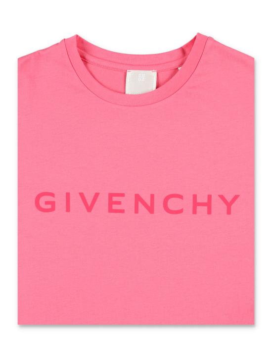 25SS [키즈] 지방시 티셔츠 H30798 488 Fucsia - GIVENCHY