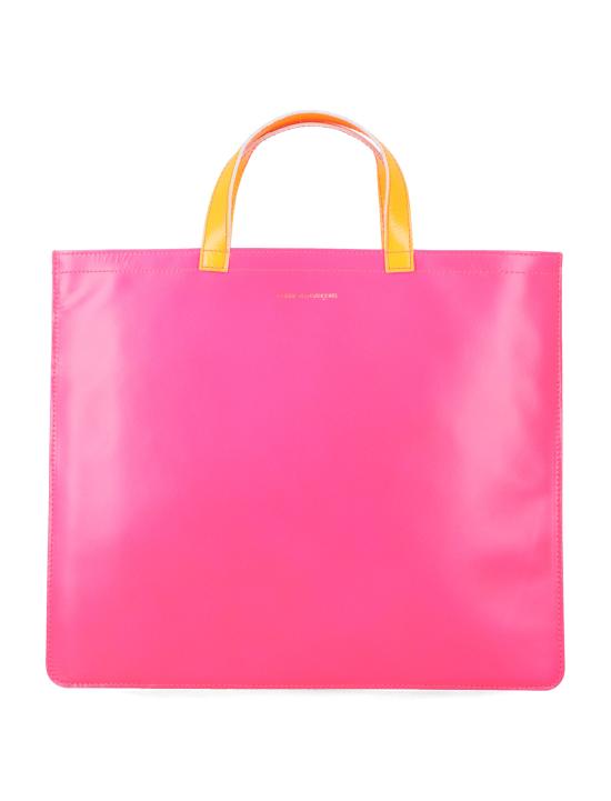 26SS 꼼데가르송 토트백 SA9000SF 2 PINK YELLOW - COMME DES GARCONS