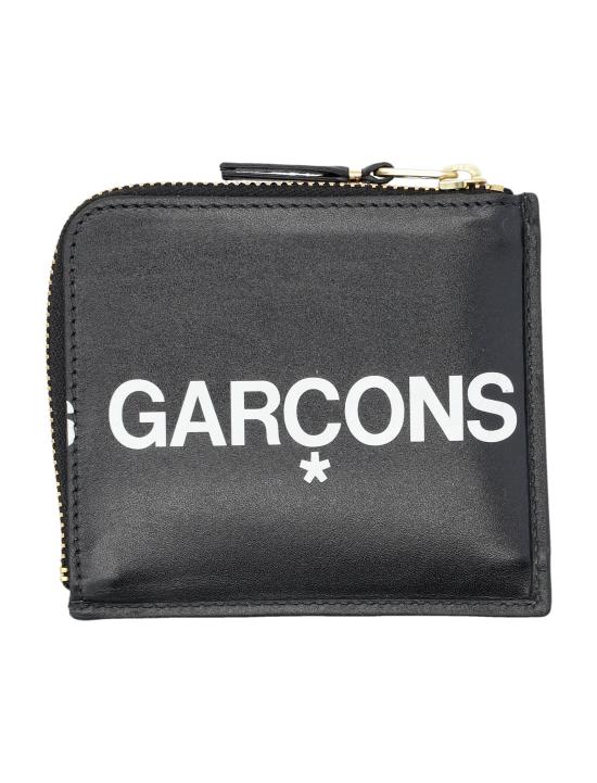 25FW 꼼데가르송 휴즈 로고 하프지퍼 SA3100HL Nero - COMME DES GARCONS