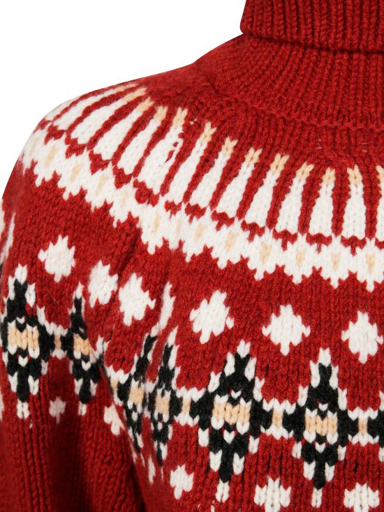 25FW 알라누이 터틀넥 LWHF001E25KNI001 2507 ROSSO - ALANUI