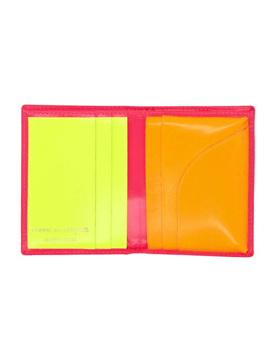 25FW 꼼데가르송 남성지갑 SA0641SF PINK YELLOW - COMME DES GARCONS