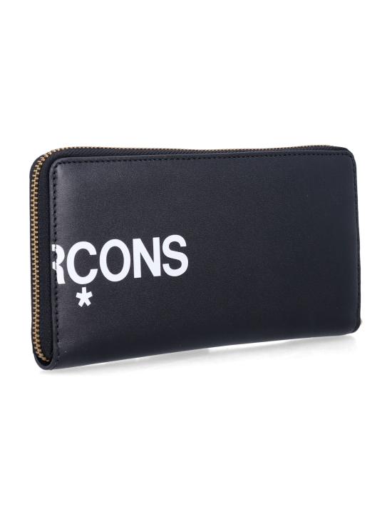 26SS 꼼데가르송 휴즈 로고 레터링 지퍼 SA0110HL Nero - COMME DES GARCONS