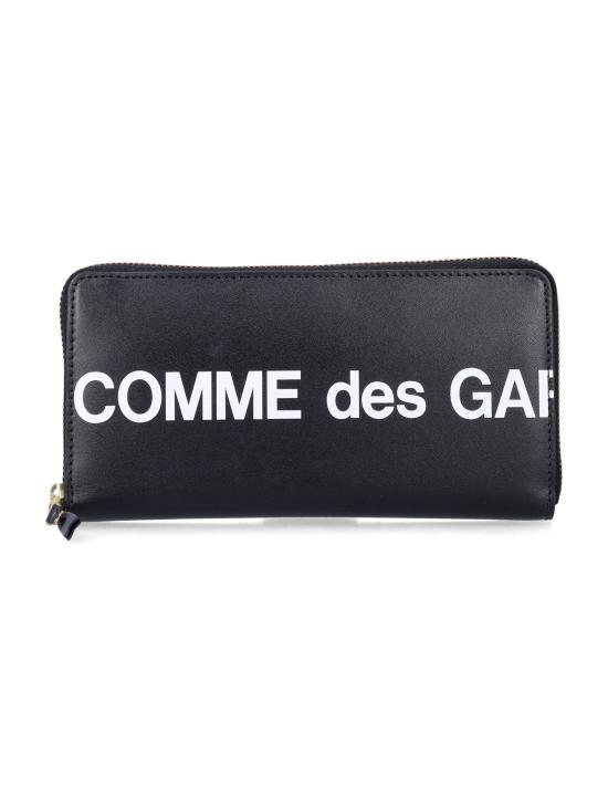 26SS 꼼데가르송 휴즈 로고 레터링 지퍼 SA0110HL Nero - COMME DES GARCONS