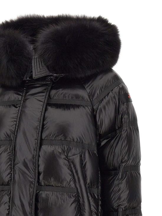 25FW 페트레이 TAKAN RP MID FUR 패딩  PED512301181752 NER Black - PEUTEREY