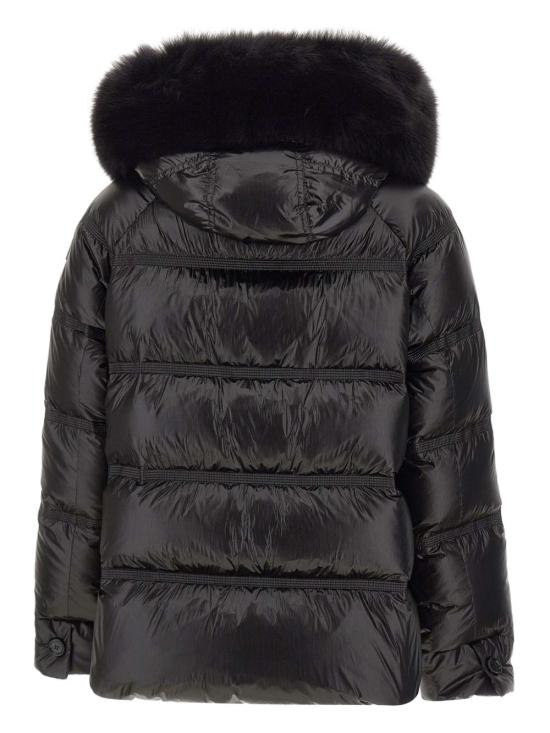 25FW 페트레이 TAKAN RP MID FUR 패딩  PED512301181752 NER Black - PEUTEREY