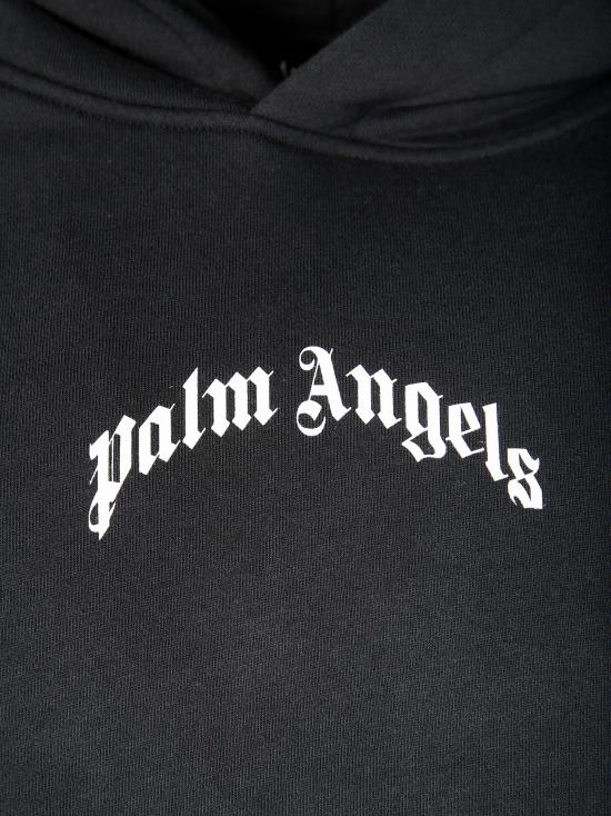 25FW 팜앤젤스 스웨터 PMBB17EF25FLE004 1003 NERO - PALM ANGELS