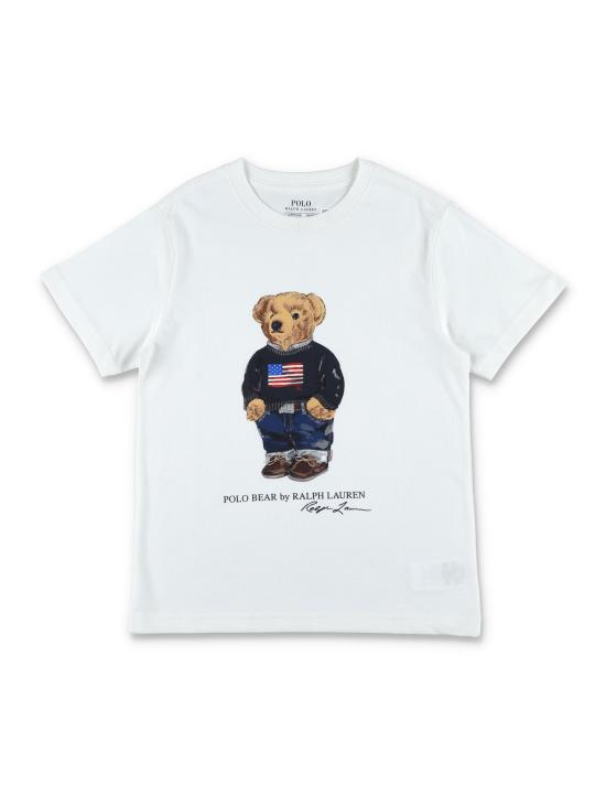 25FW [키즈] 폴로 랄프로렌 티셔츠 P00508 001 Bianco