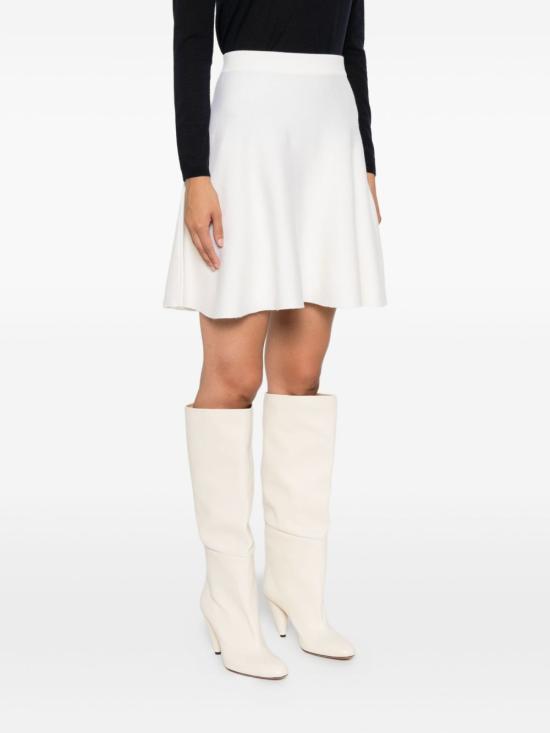 25FW 막스마라 미디 스커트 21306012600 001 White - MAX MARA