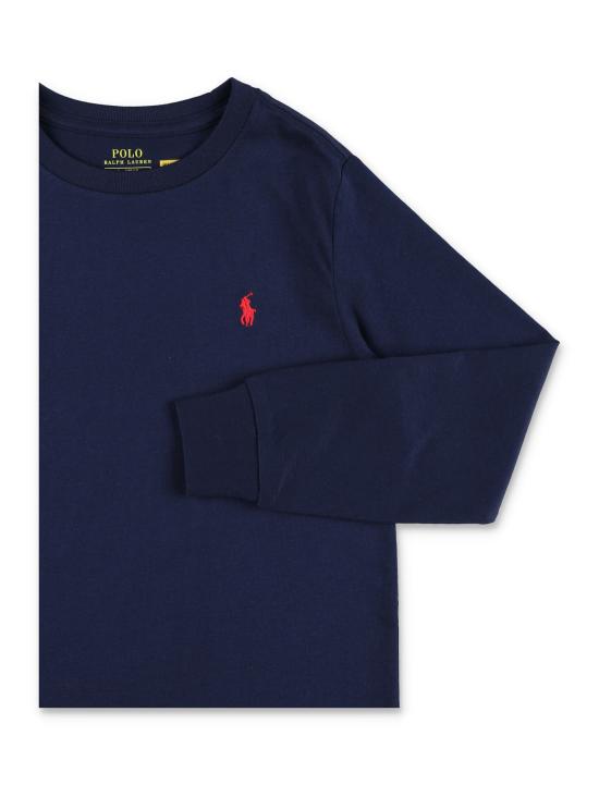 26FW [키즈] 폴로 랄프로렌 티셔츠 843804 002 Blu - POLO RALPH LAUREN