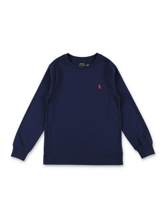 26FW [키즈] 폴로 랄프로렌 티셔츠 843804 002 Blu - POLO RALPH LAUREN