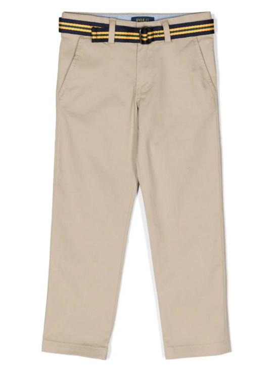 25SS [키즈] 폴로 랄프로렌 스트레이트 팬츠 322855394002 CLASSIC KHAKI VERDE