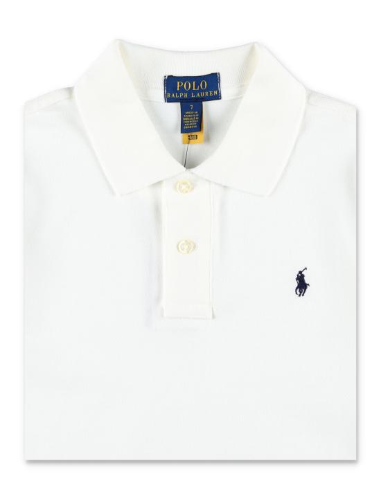 25FW [키즈] 폴로 랄프로렌 폴로 셔츠 703634 013 Bianco - POLO RALPH LAUREN