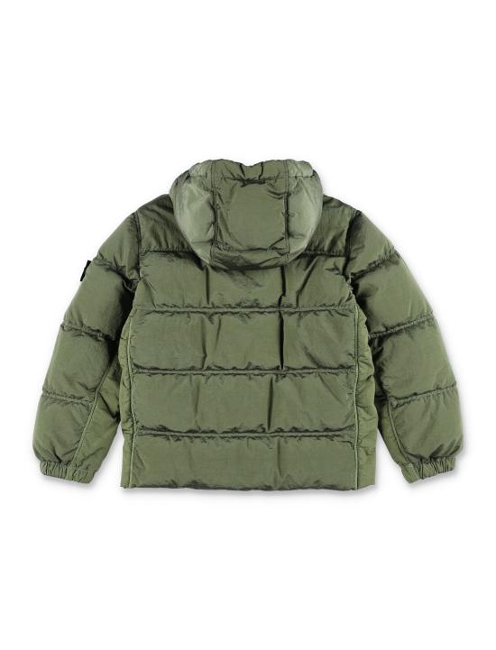 26FW [키즈] 스톤 아일랜드 캐주얼 자켓 4100010S0019 V0055 SAGE GREEN - STONE ISLAND
