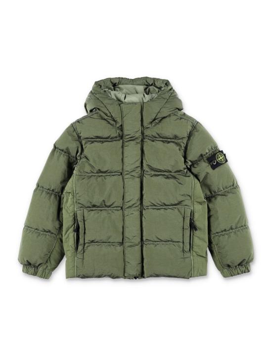 26FW [키즈] 스톤 아일랜드 캐주얼 자켓 4100010S0019 V0055 SAGE GREEN - STONE ISLAND