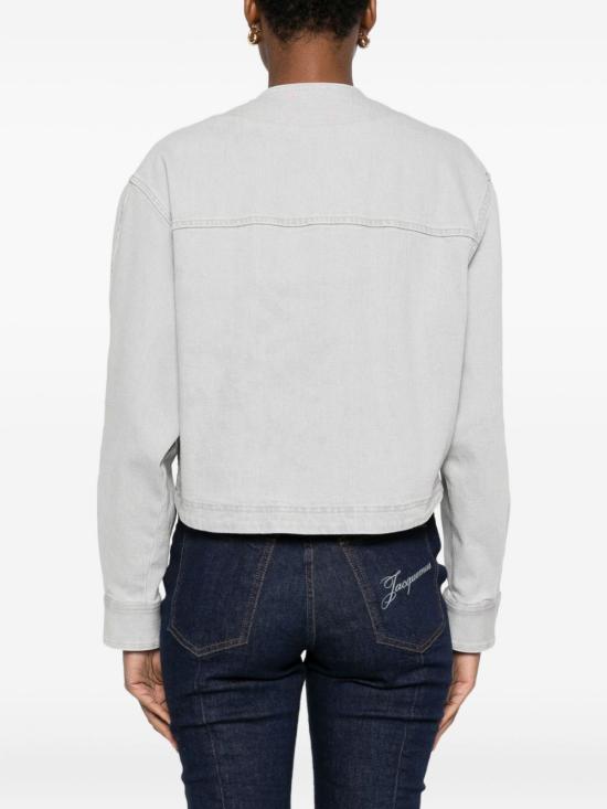 25FW 포르테포르테 데님 자켓 14029 MYSHIRTSTONE Grey - FORTE FORTE