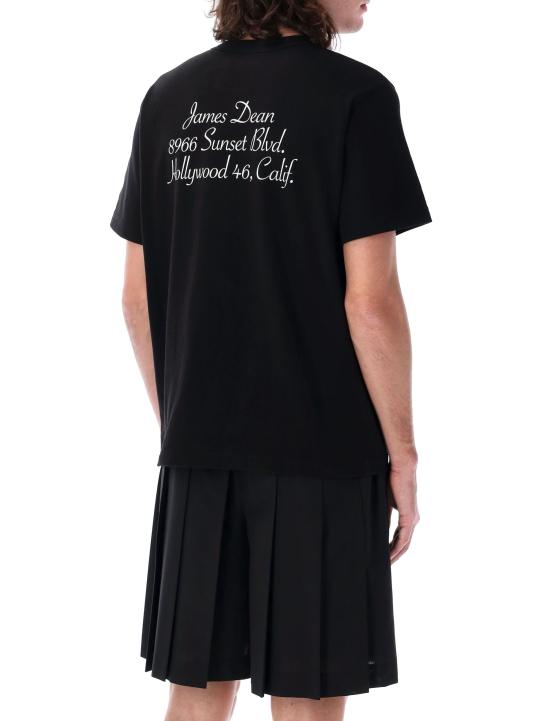 25SS 사카이 반팔 티셔츠 250918S 001 Nero - SACAI