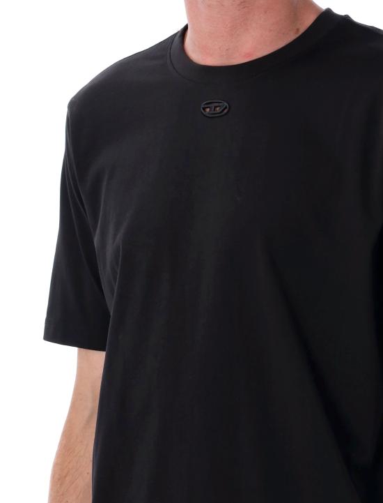 25FW 디젤 반팔 티셔츠 A194200NIAX 9XX Nero - DIESEL