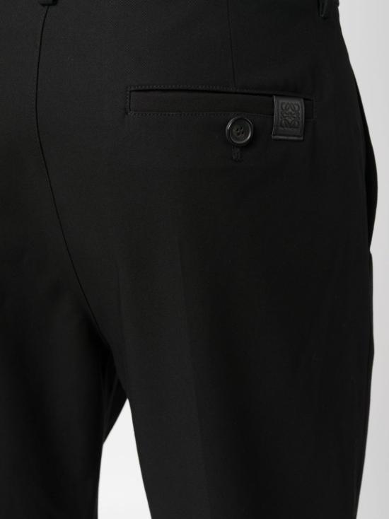  로에베 스트레이트 팬츠 H526Y04WCC 1100 Black - LOEWE
