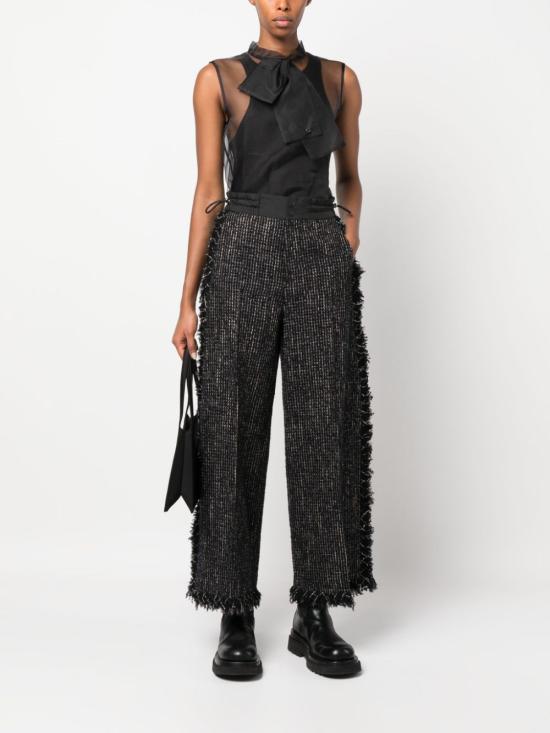  사카이 스트레이트 팬츠 23 06846 001 Black - SACAI