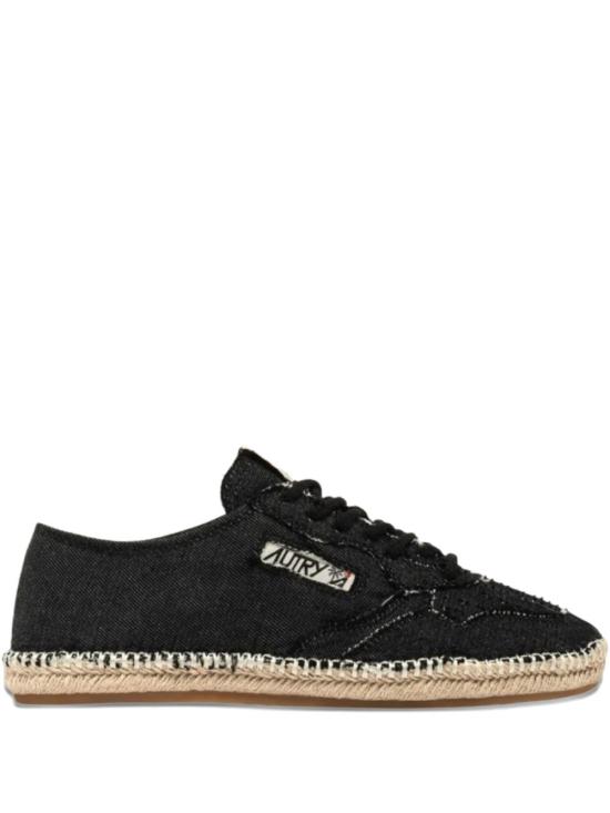 25FW 오트리 SANDY 샌디 에스파드리유 스니커즈 ESLW CV02 Black