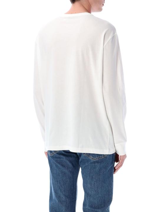 25FW 폴로 랄프로렌 반팔 티셔츠 710671467 056 Bianco