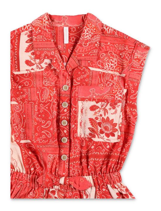 25FW [키즈] 짐머만 점프수트 1367YSS252 REBA BANDANA - ZIMMERMANN