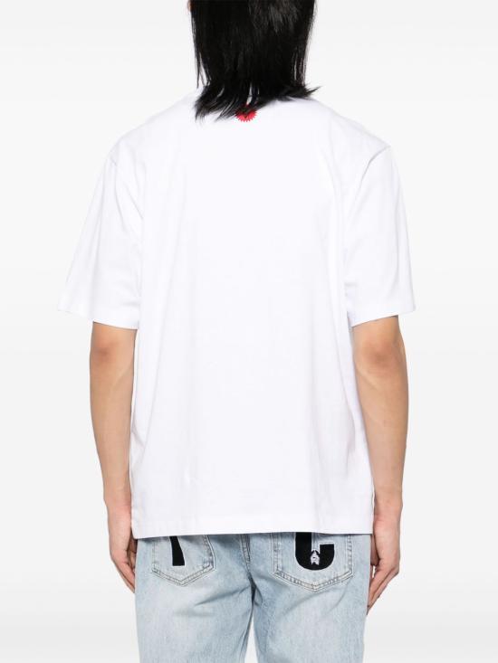 25FW 아이스크림 반팔 티셔츠 IC24236 WHITE White - ICECREAM