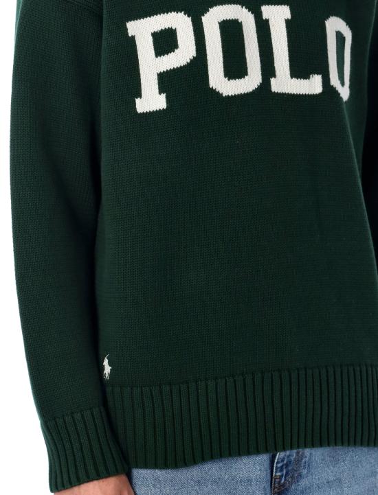 25FW 폴로 랄프로렌 스웨터 710970290 001 Verde - POLO RALPH LAUREN