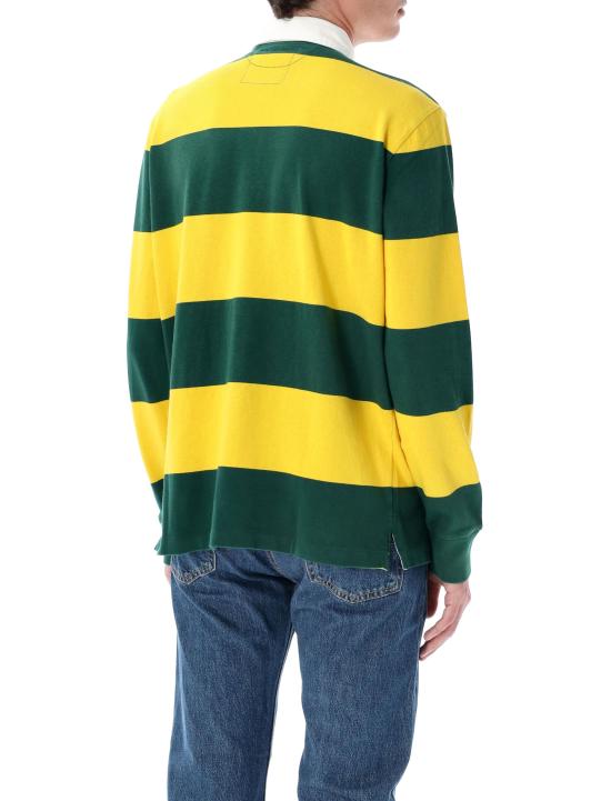 25FW 폴로 랄프로렌 폴로 티셔츠 710979293 001 GREEN YELLOW - POLO RALPH LAUREN