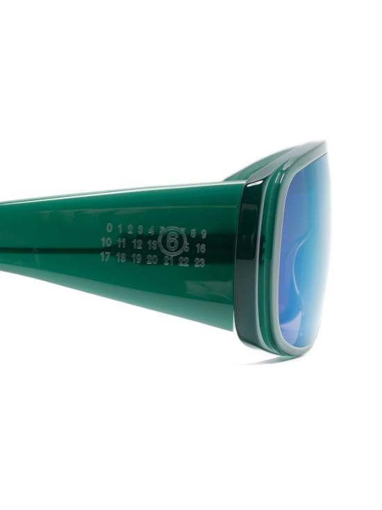 25FW MM6 메종마르지엘라 선글라스 Z8O GREEN Green - MM6 MAISON MARGIELA
