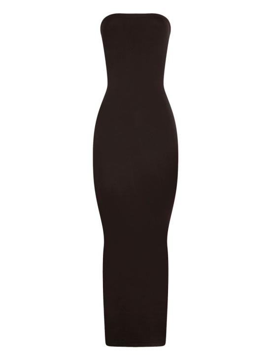 25FW 월포드 롱 원피스 50795 4870 Brown - WOLFORD